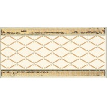 Almera Ceramica Noblesse Cenefa Delis Marfil Gold